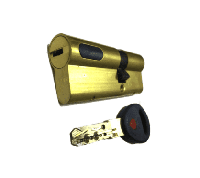 Картинка Цилиндровый механизм Mauer New Wave 4 ключ-ключ-L=77мм/31-46/,цвет латунь, 5 ключей в Москве Цилиндровый механизм Mauer New Wave 4 ключ-ключ-L=77мм/31-46/,цвет латунь, 5 ключей в Москве